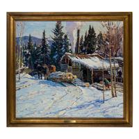 Aldro Thompson Hibbard (American, 1886-1972) — The Saw Mill