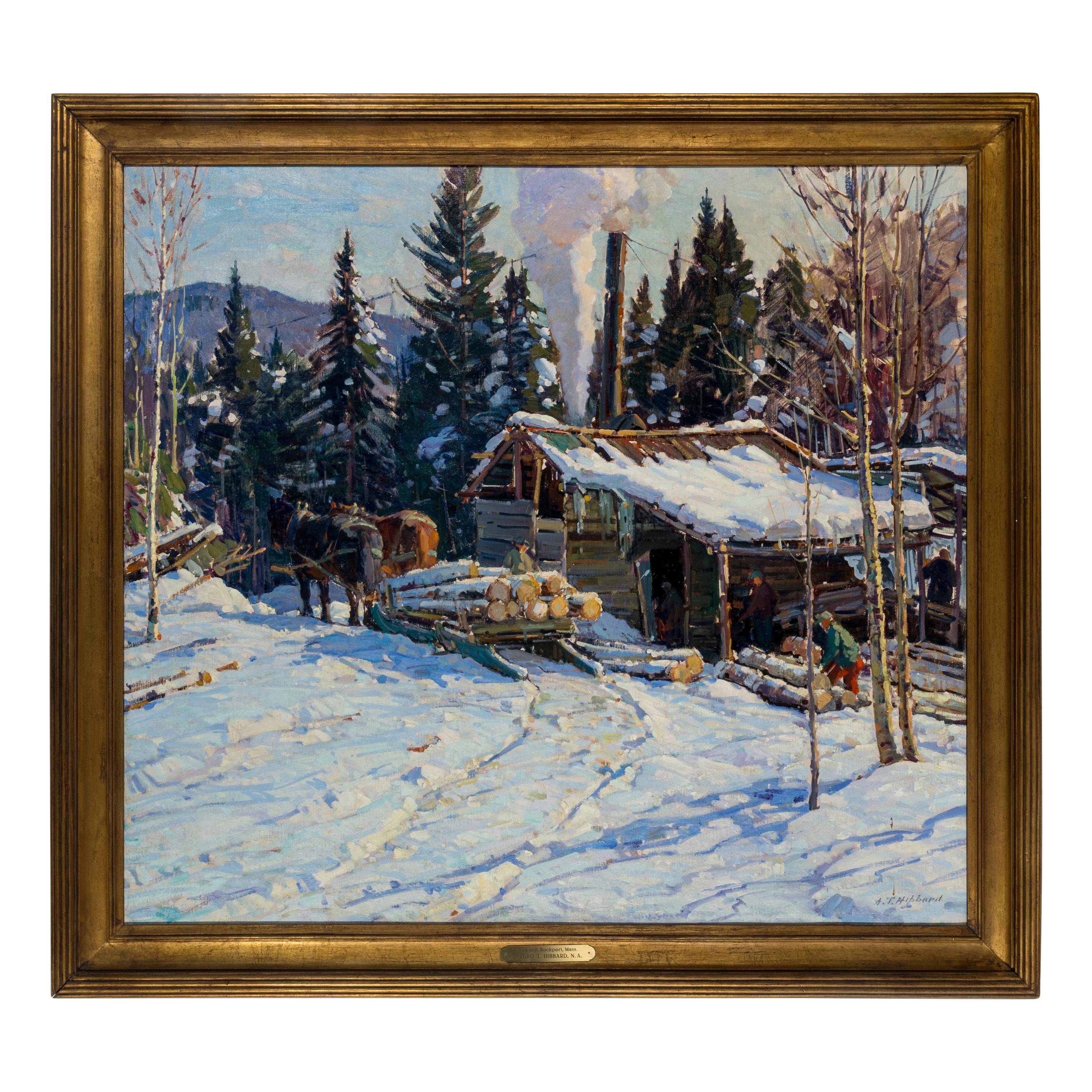 Aldro Thompson Hibbard (American, 1886-1972) — The Saw Mill