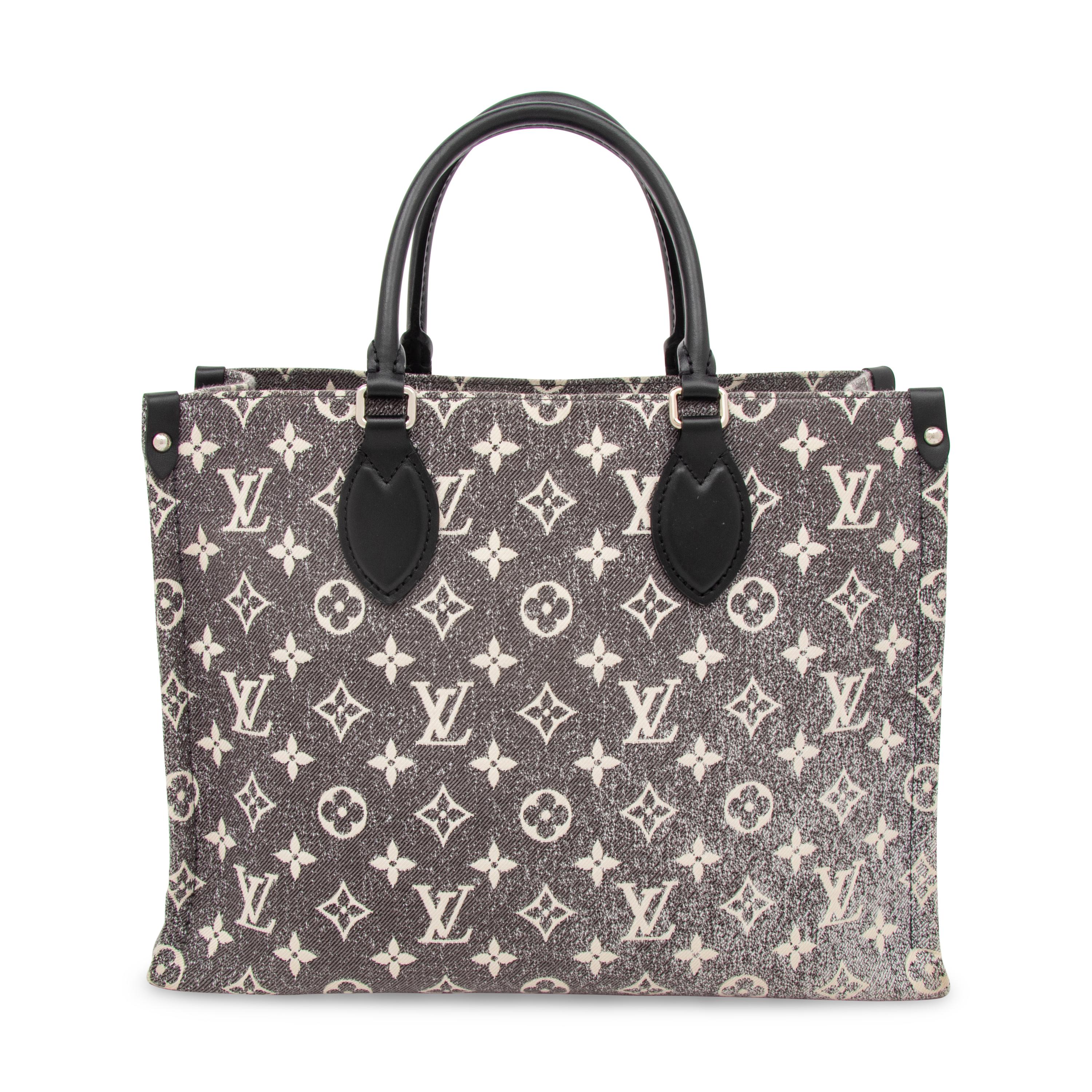 LOUIS VUITTON, ONTHEGO MONOGRAM JACQUARD TOTE