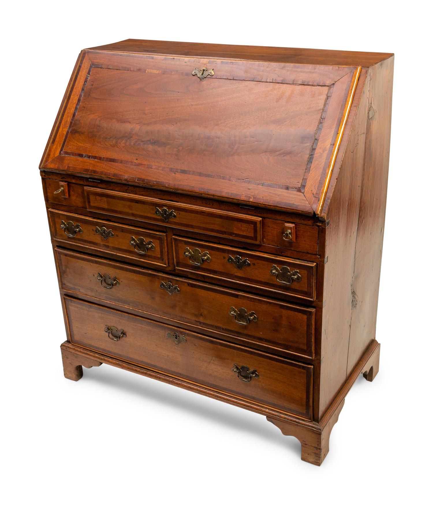 An American Slant Front Desk