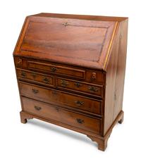 An American Slant Front Desk