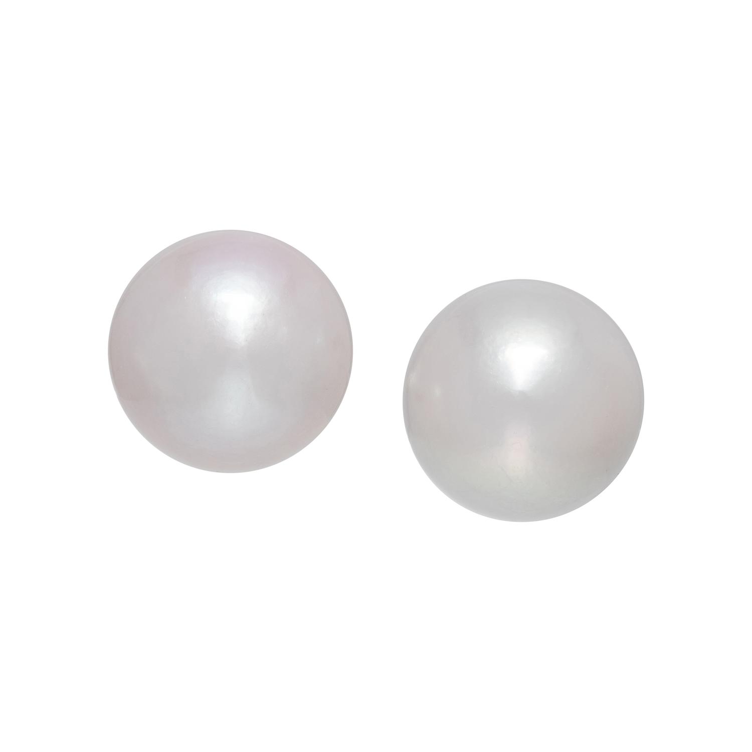 CULTURED SOUTH SEA PEARL STUD EARRINGS
