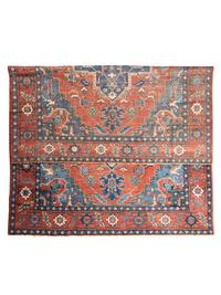 A Heriz Wool Rug