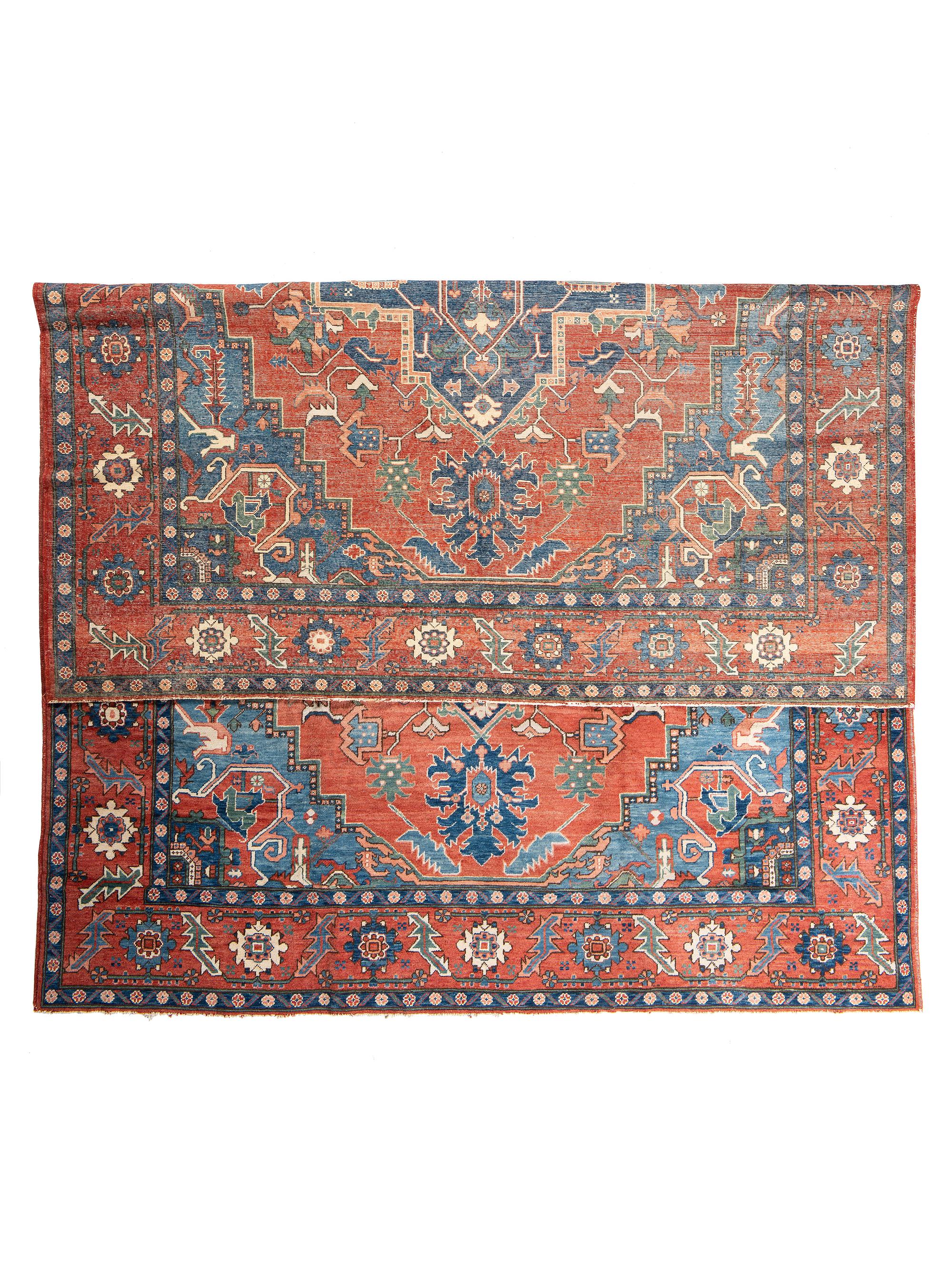 A Heriz Wool Rug