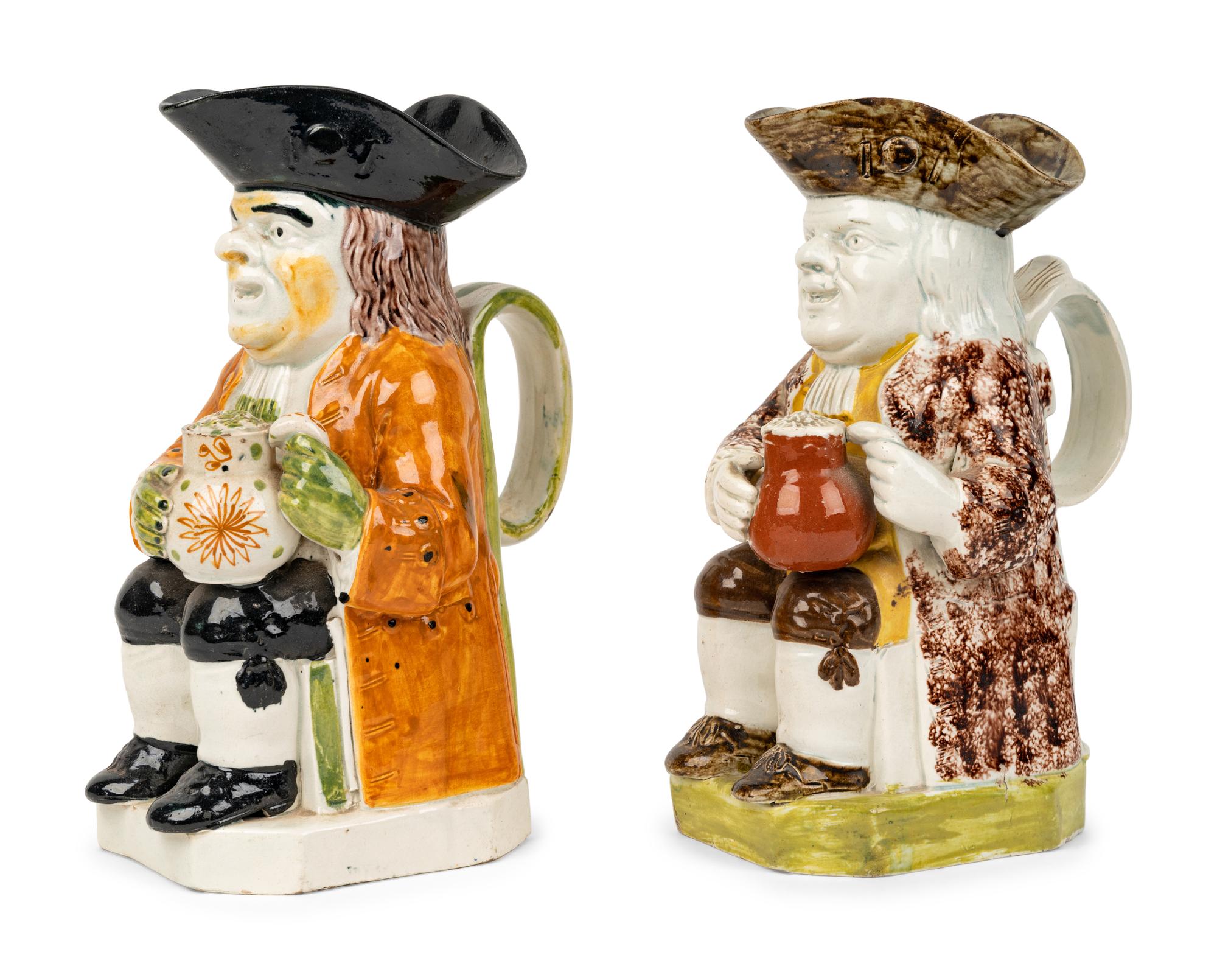 Two English Toby Jugs
