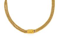YELLOW GOLD NECKLACE