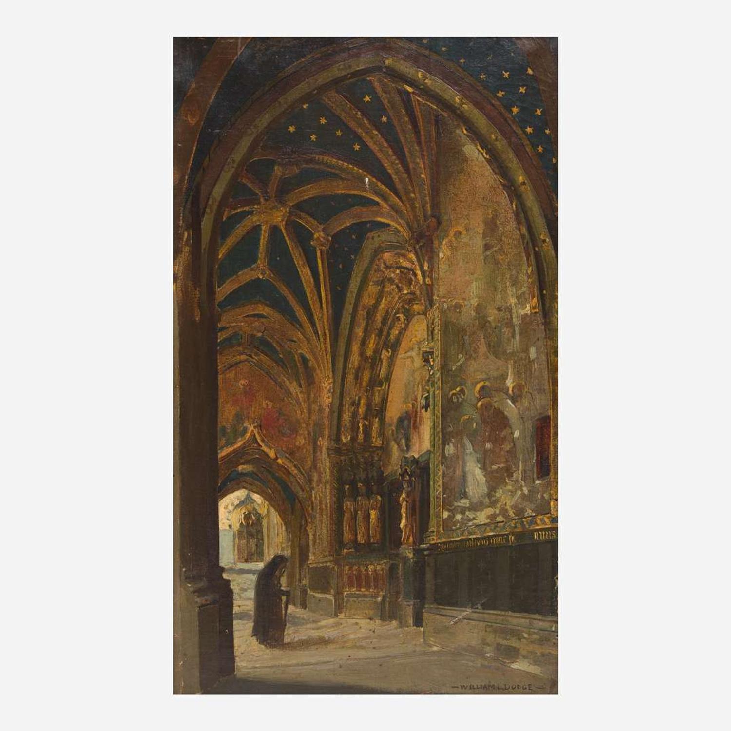 William de Leftwich Dodge (American, 1867–1935) Church Interior (Église St Germain)