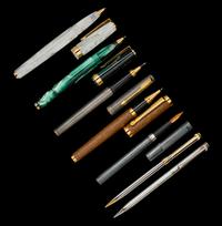 A Collection of Seven Writing Instruments