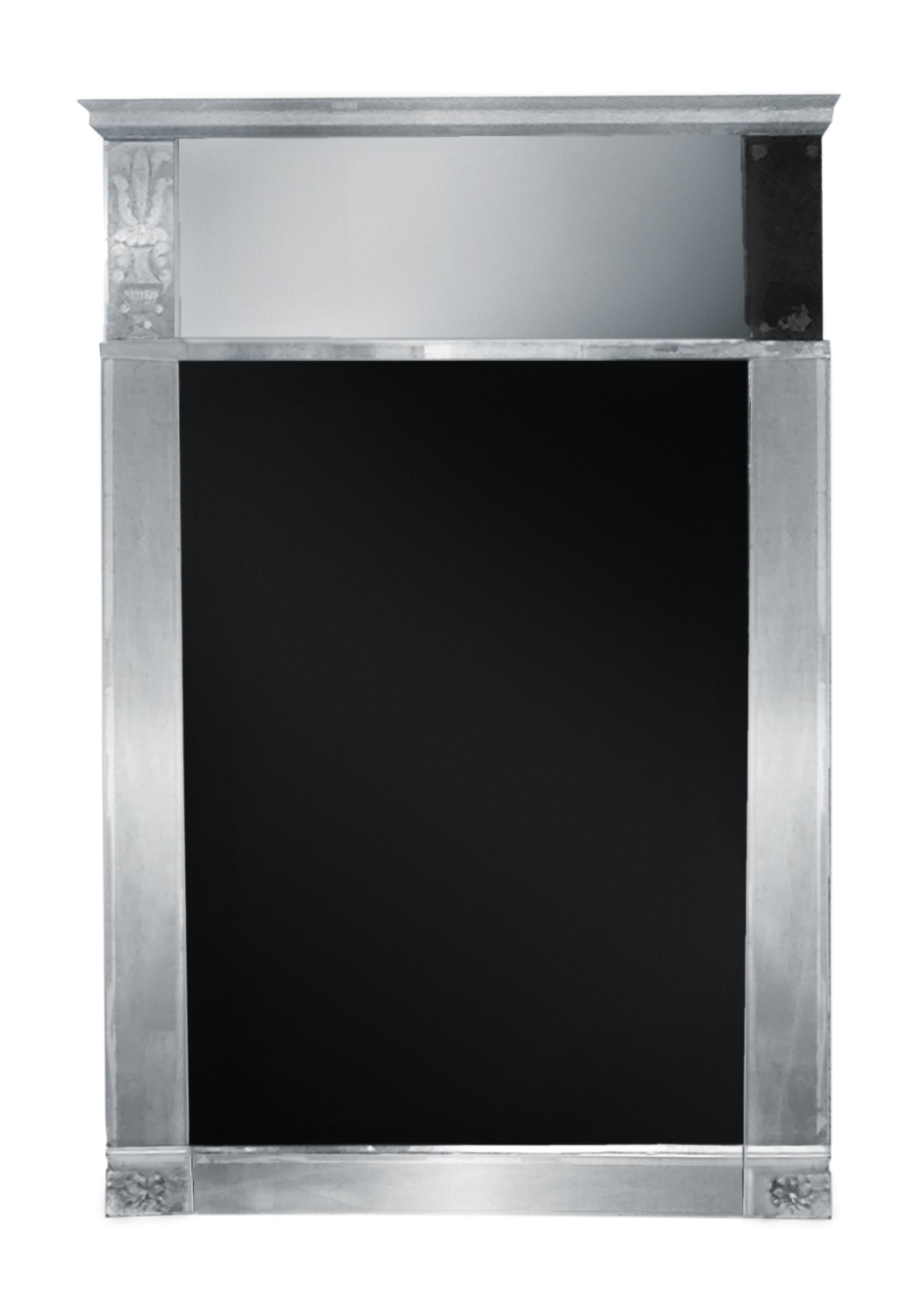 A Venetian Glass Mirror 41 x 22 inches.