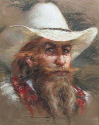 John Galvan, (American, b. 1945), Two Works: Cheyenne Red and Dakota