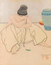 Three Jacoulet Woodblock Prints