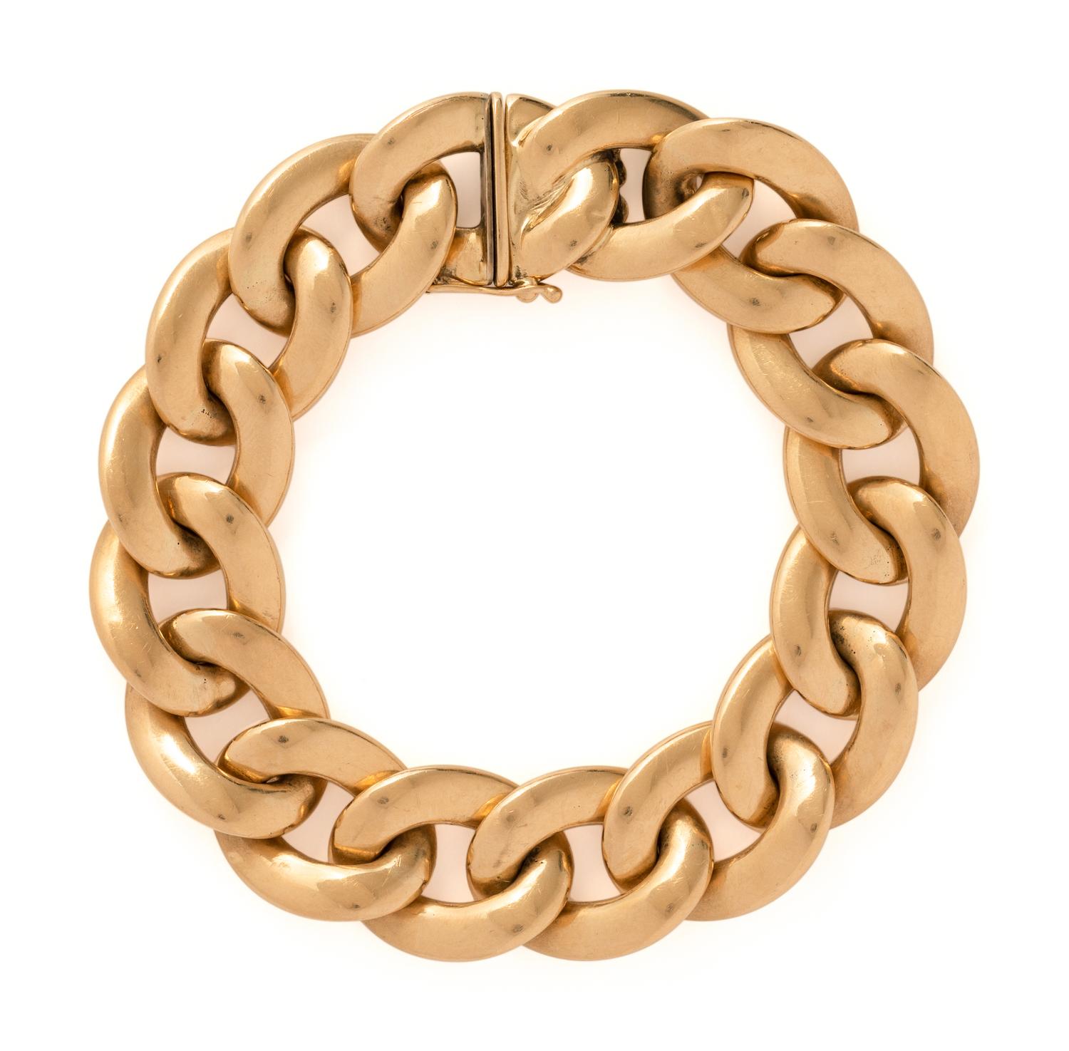YELLOW GOLD BRACELET