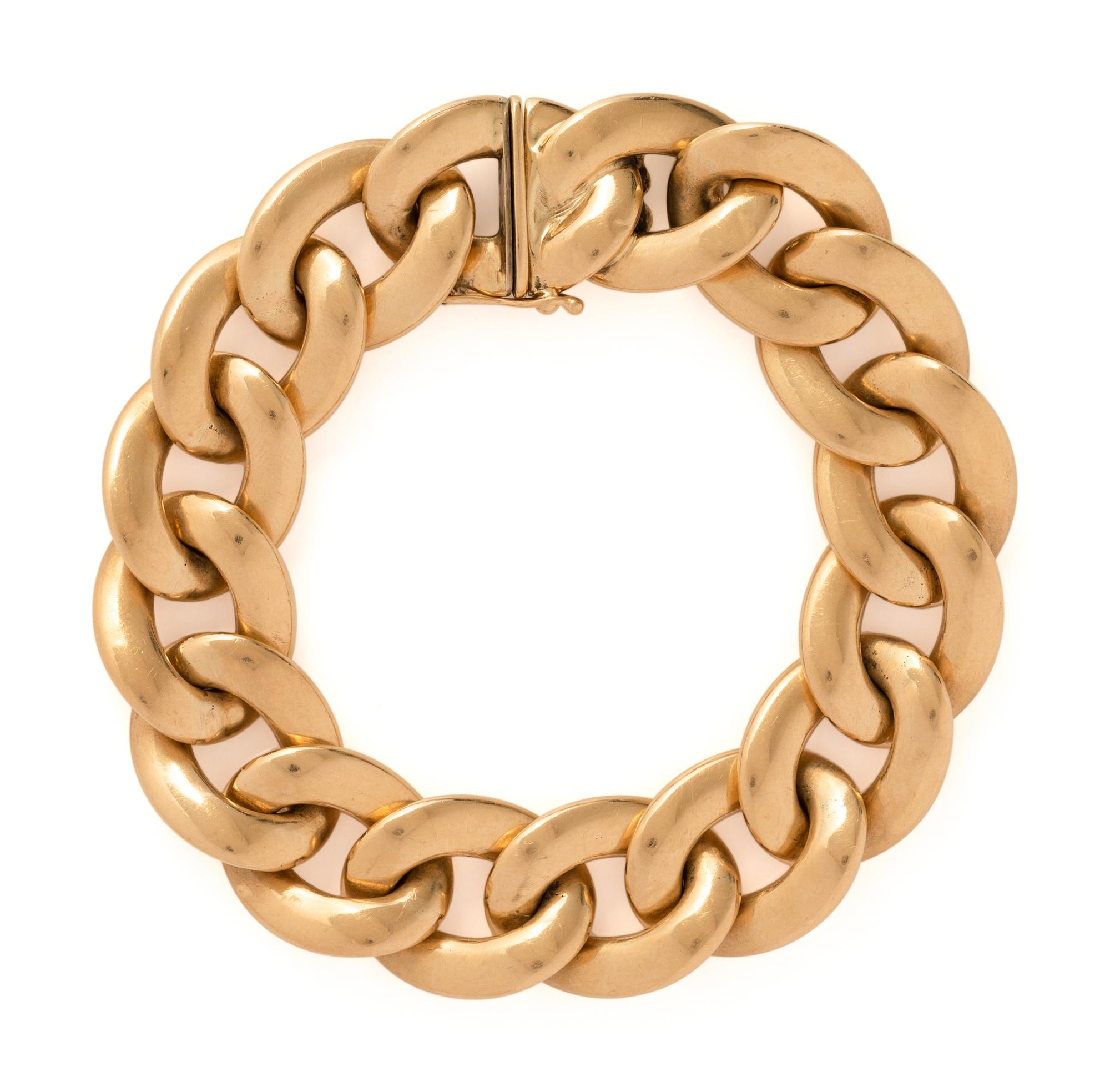 YELLOW GOLD BRACELET
