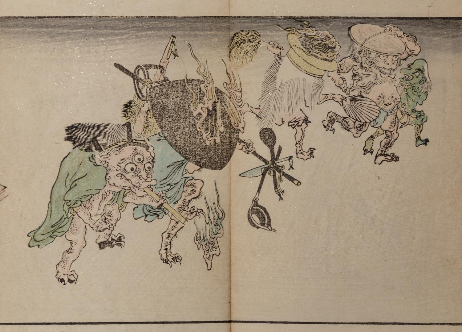 [JAPANESE SWORD FITTINGS] 裝劔奇賞 Sôken kishô (Strange and Wonderful Sword Fittings), 1781 and 1828.