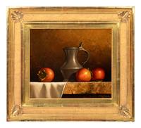 Pewter with Persimmons