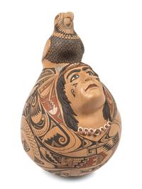 Sculptural Pottery Vase