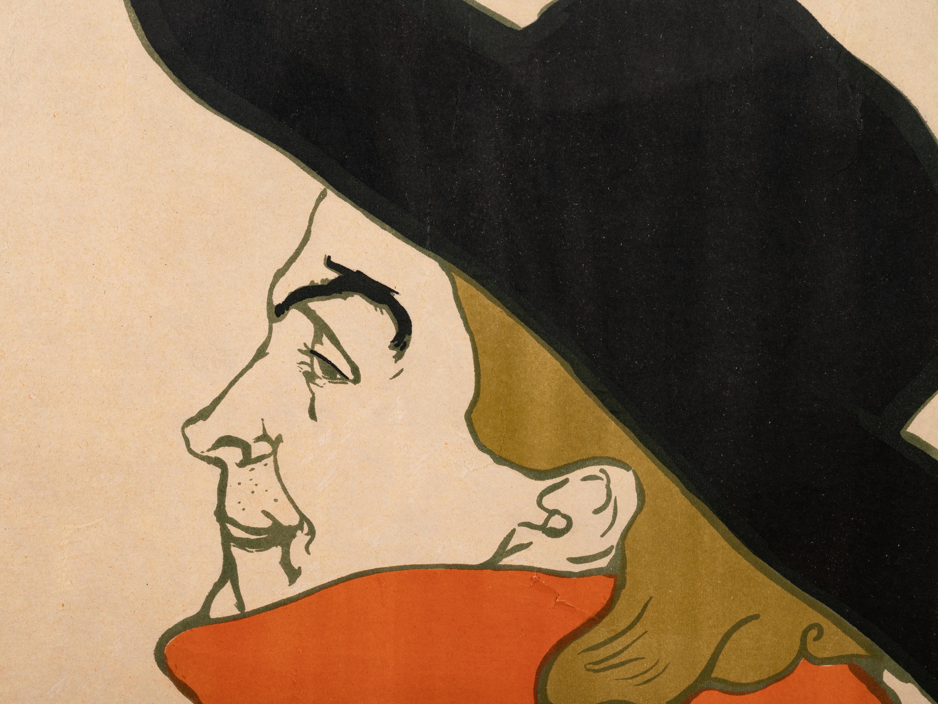 Aristide Bruant, Dans son Cabaret