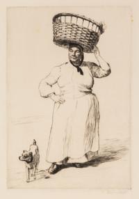 Francis Dodd, (English, 1874-1949), A group of eight works: C.P. Scott, Charles Holden, David Muirhead, Dustmen, Market, Lion of St. Ma