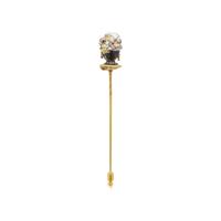 FRENCH, ENAMEL AND DIAMOND BLACKAMOOR STICK PIN