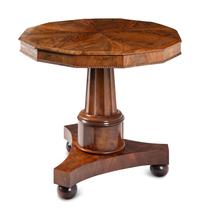 An Empire Style Mahogany Center Table