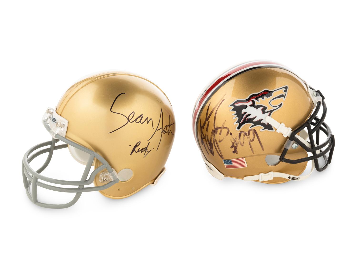 A Large Group of Signed Autograph Items From Assorted Sports Films