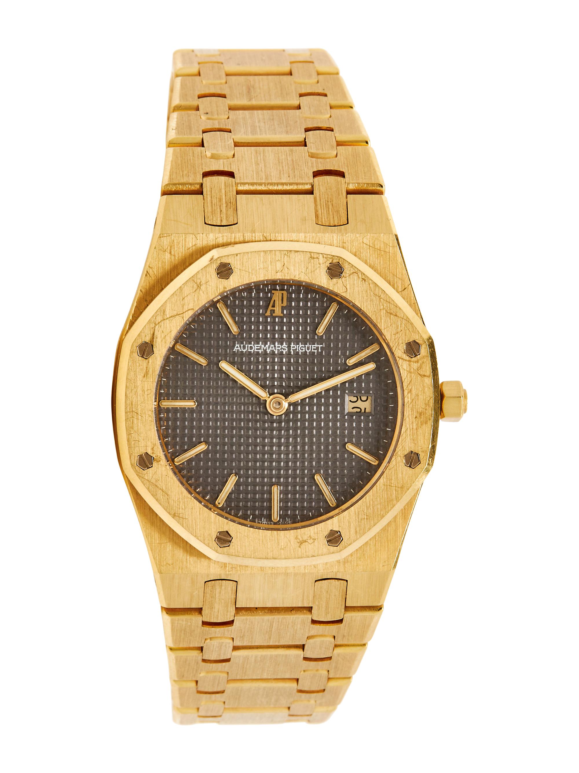 AUDEMARS PIGUET, REF 56175BA 18K YELLOW GOLD 'ROYAL OAK' WATCH