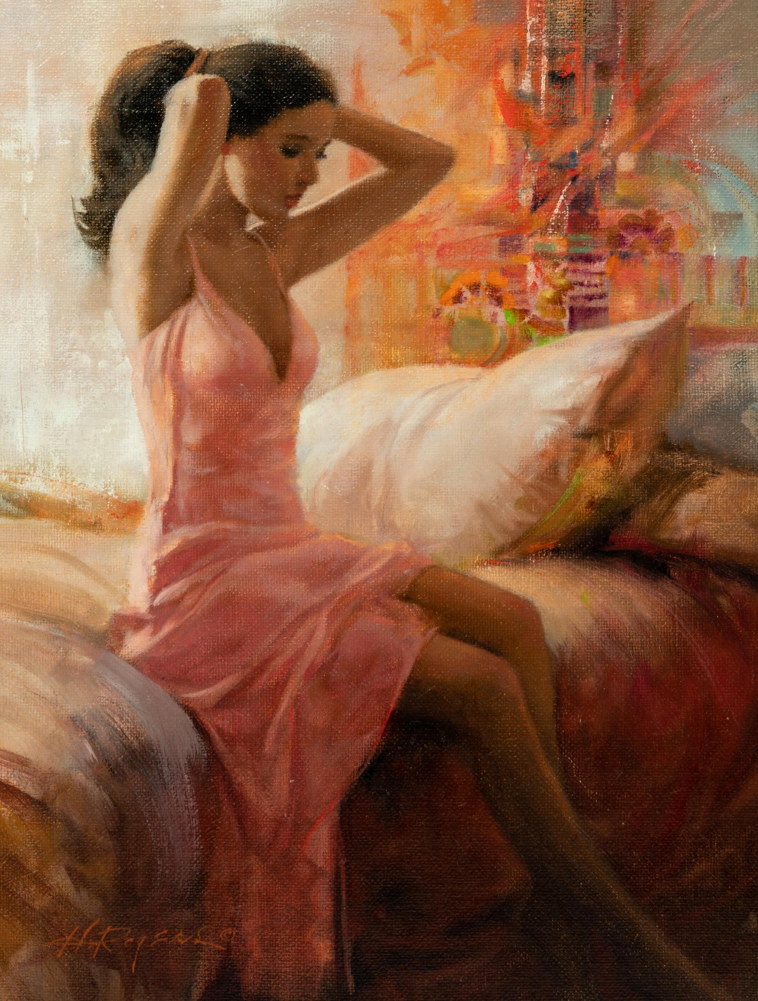 Woman in Bed