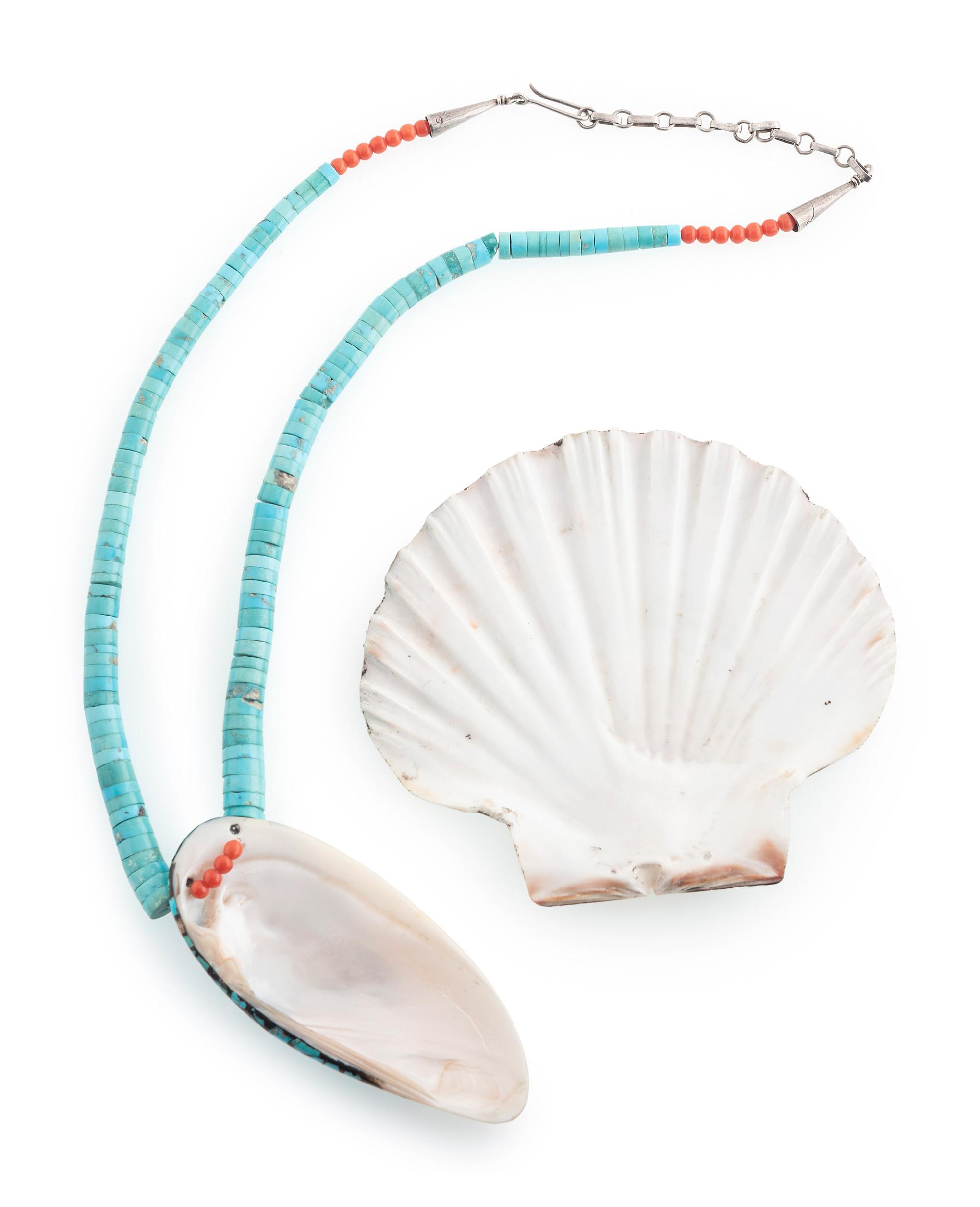 Kewa Mosaic Inlay Shell Jewelry