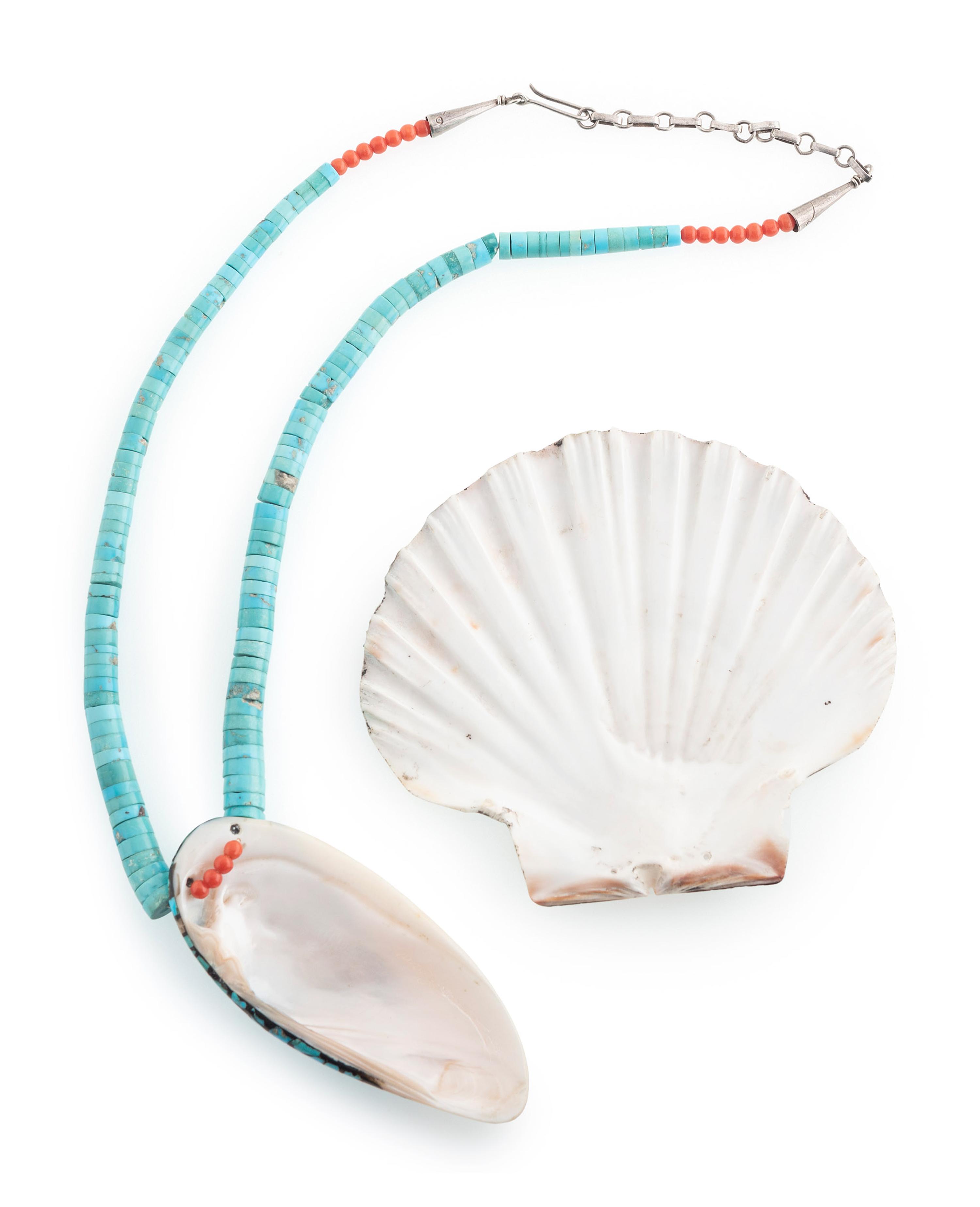 Kewa Mosaic Inlay Shell Jewelry