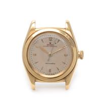 ROLEX, REF. 3131, YELLOW GOLD 'OYSTER PERPETUAL BUBBLEBACK' WRISTWATCH