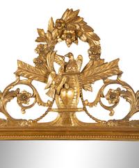 An Italian Carved Giltwood Mirror