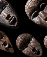 Thirteen Wood Dan Masks