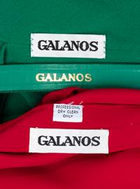 Two Galanos Dresses, 1980s
