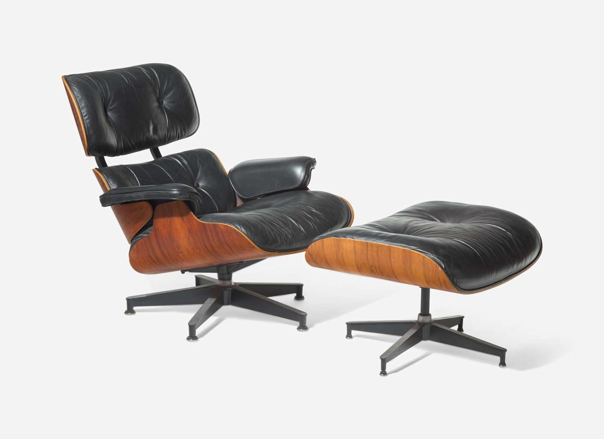 Charles and Ray Eames, Lounge Chair and Ottoman
