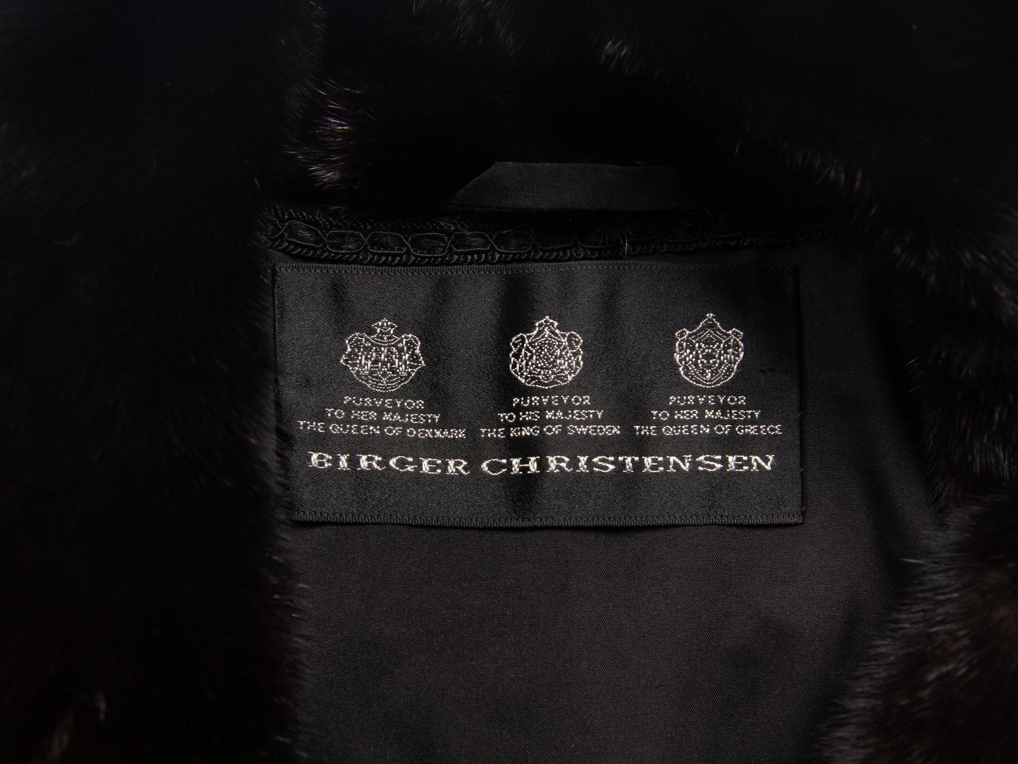 Birger Christensen Ranch Mink Coat