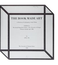 (ARTISTS BOOKS, CATALOGUES) A group of eight exhibition and sale catalogues for artists books.