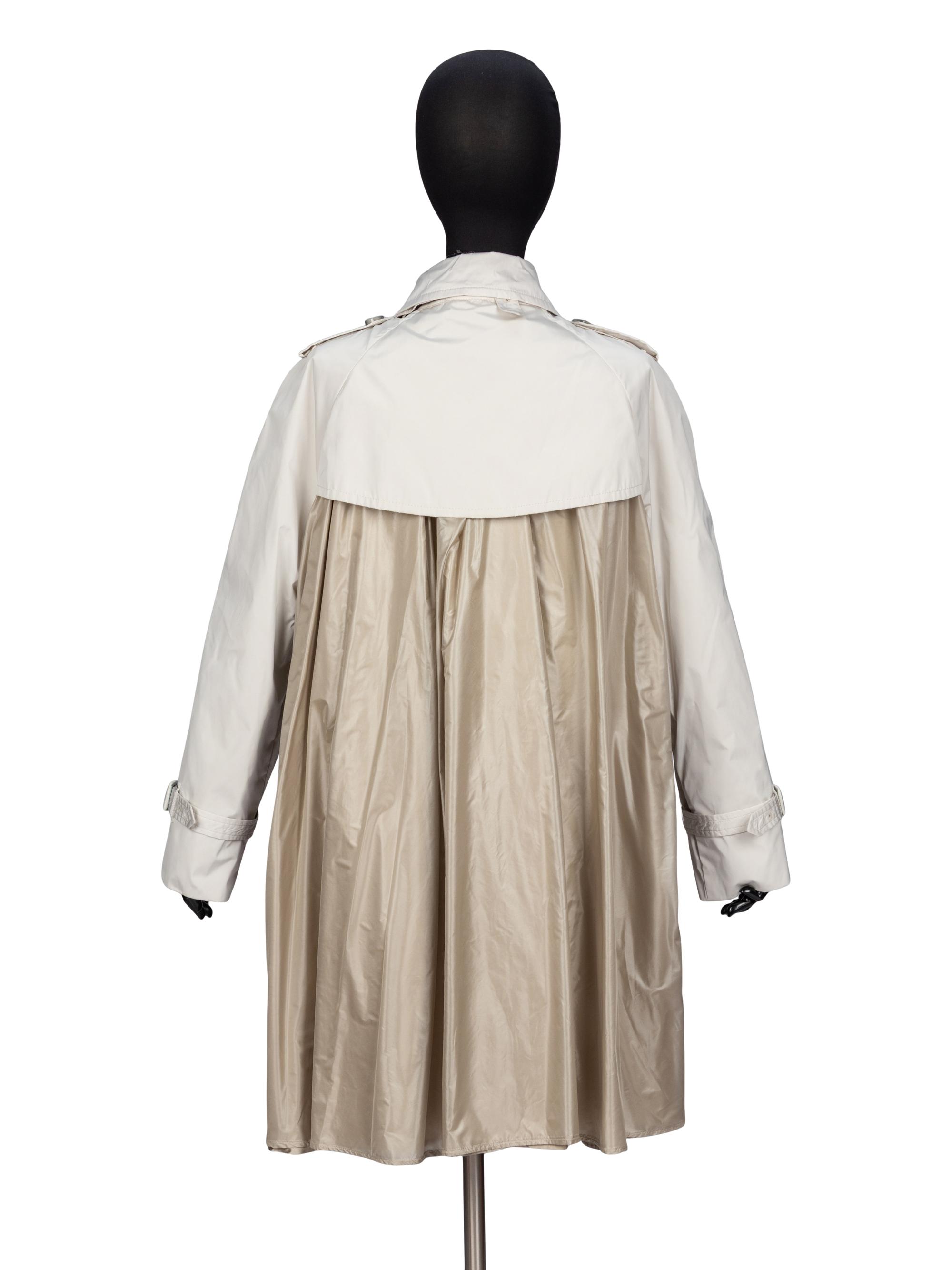 Moncler x Sacai, Cape-Back Trench Coat NWT