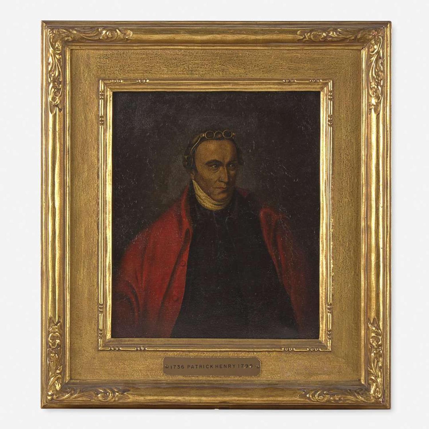 American School 18th/19th century Portrait of Patrick Henry (1736-1799)