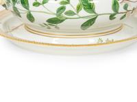 A Royal Copenhagen Flora Danica Large Porcelain Tureen and Underplate
