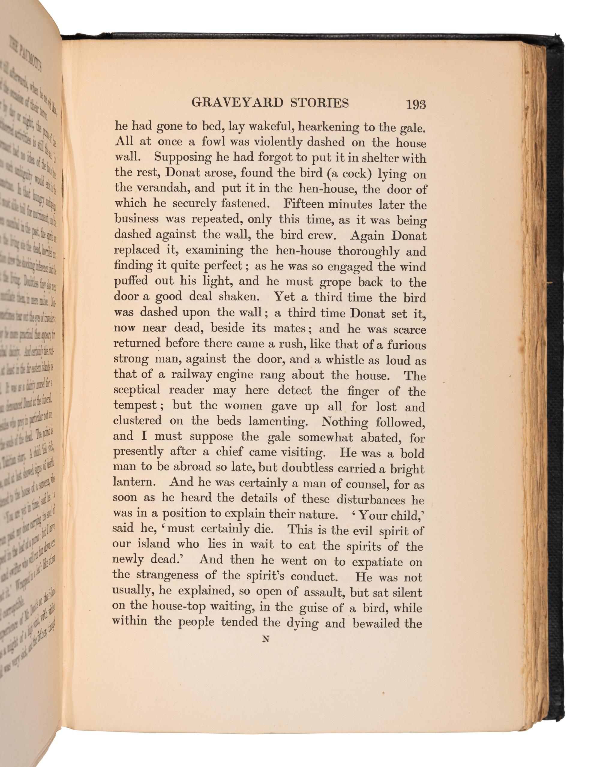 STEVENSON, Robert Louis (1850-1894). In the South Seas . London: Chatto & Windus, 1900.