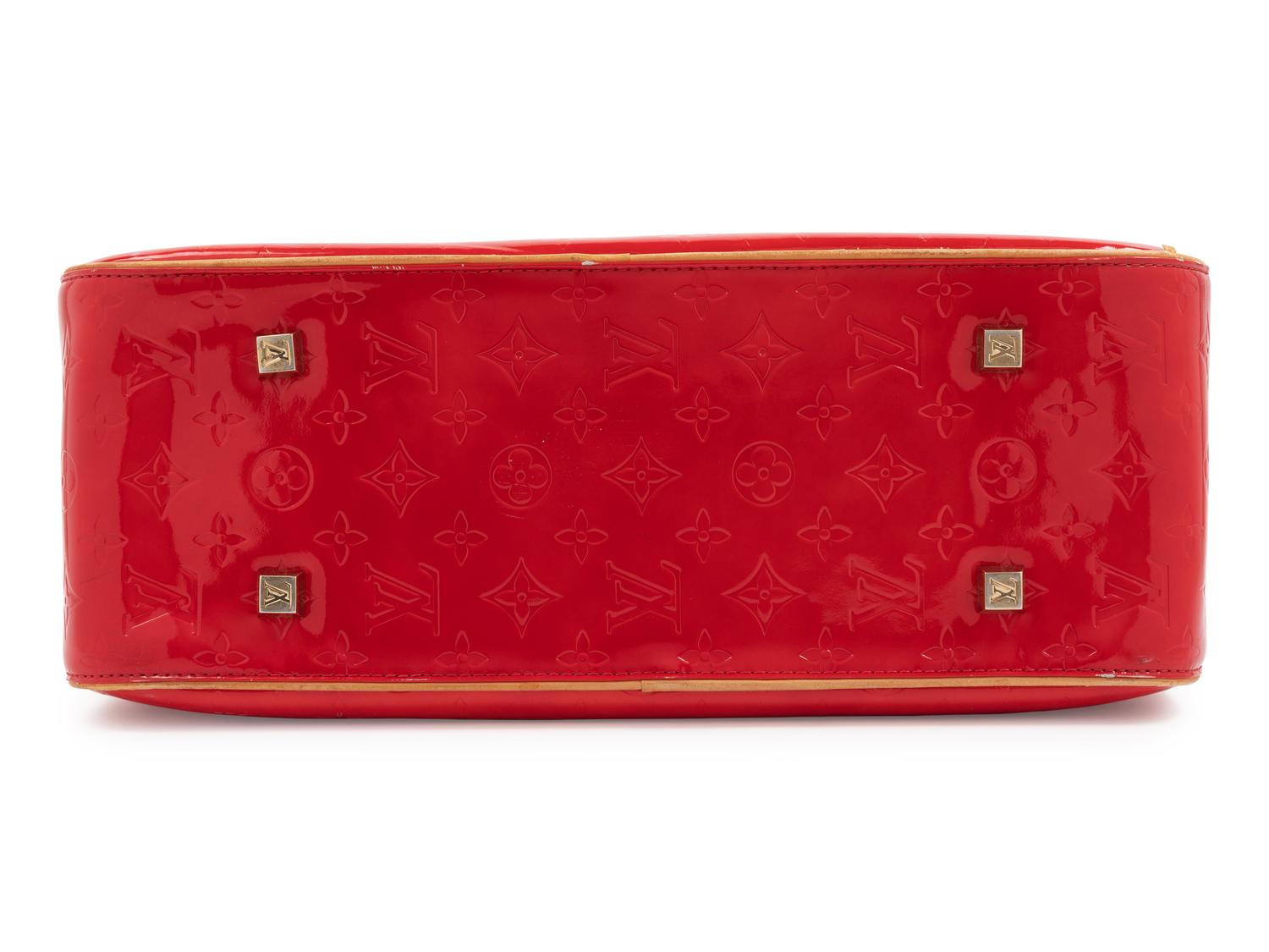 Louis Vuitton Red Logo Handbag