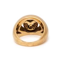 BULGARI, YELLOW GOLD AND DIAMOND 'ABBRACCIO' RING