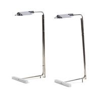 Cedric Hartman (American, b.1929), Cedric Hartman, Inc., c.1966, a pair of adjustable floor lamps