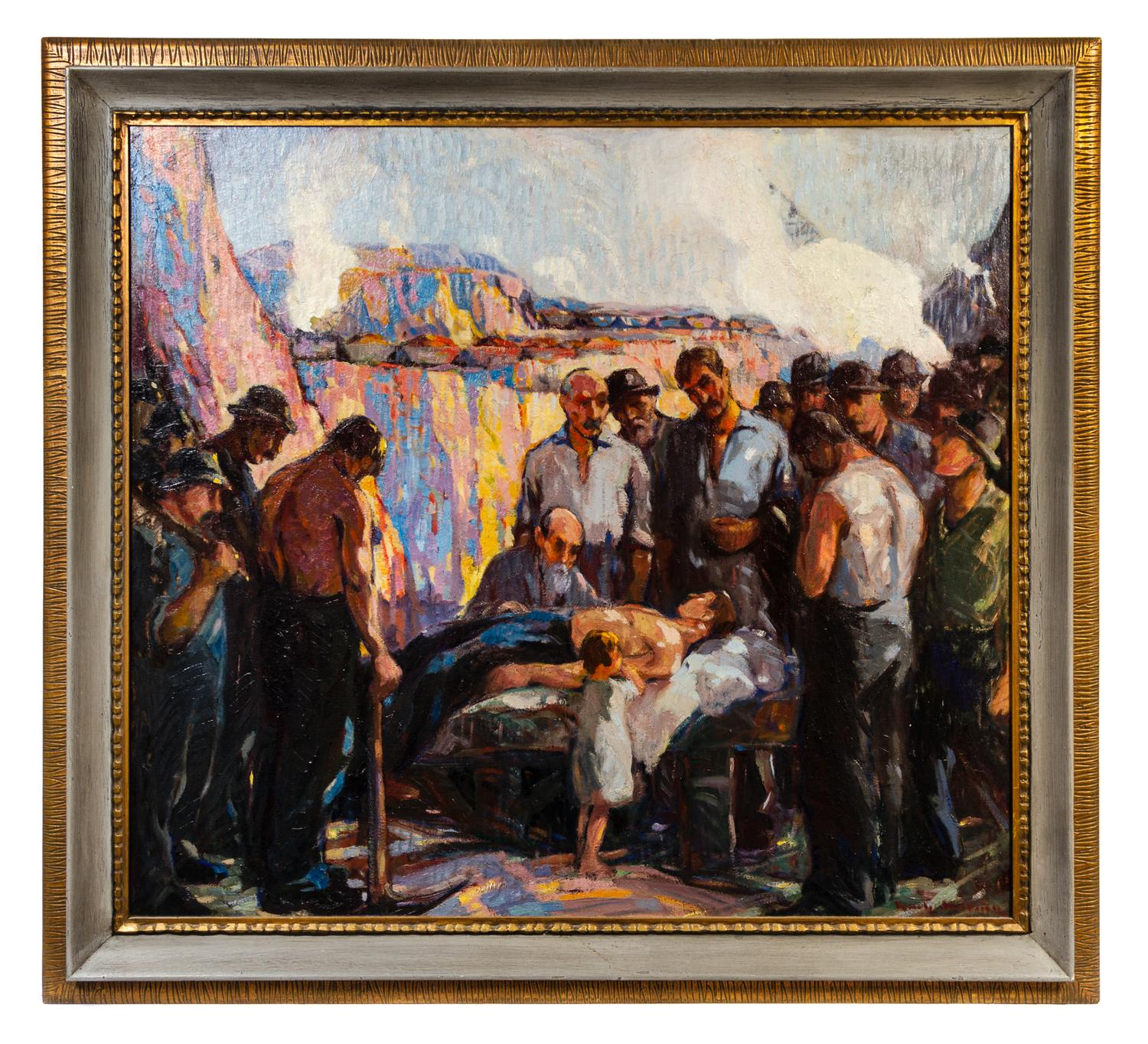Knute Heldner, (Swedish/American, 1877-1952), The Cost of Labor
