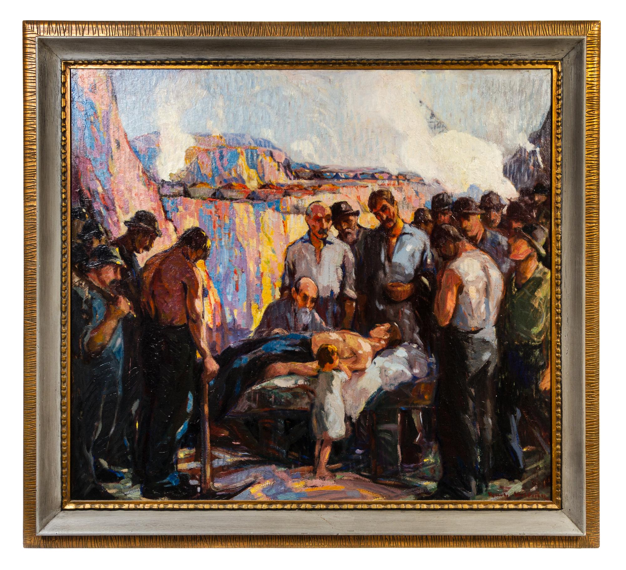 Knute Heldner, (Swedish/American, 1877-1952), The Cost of Labor