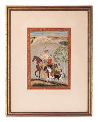 Three Indian Miniature Paintings