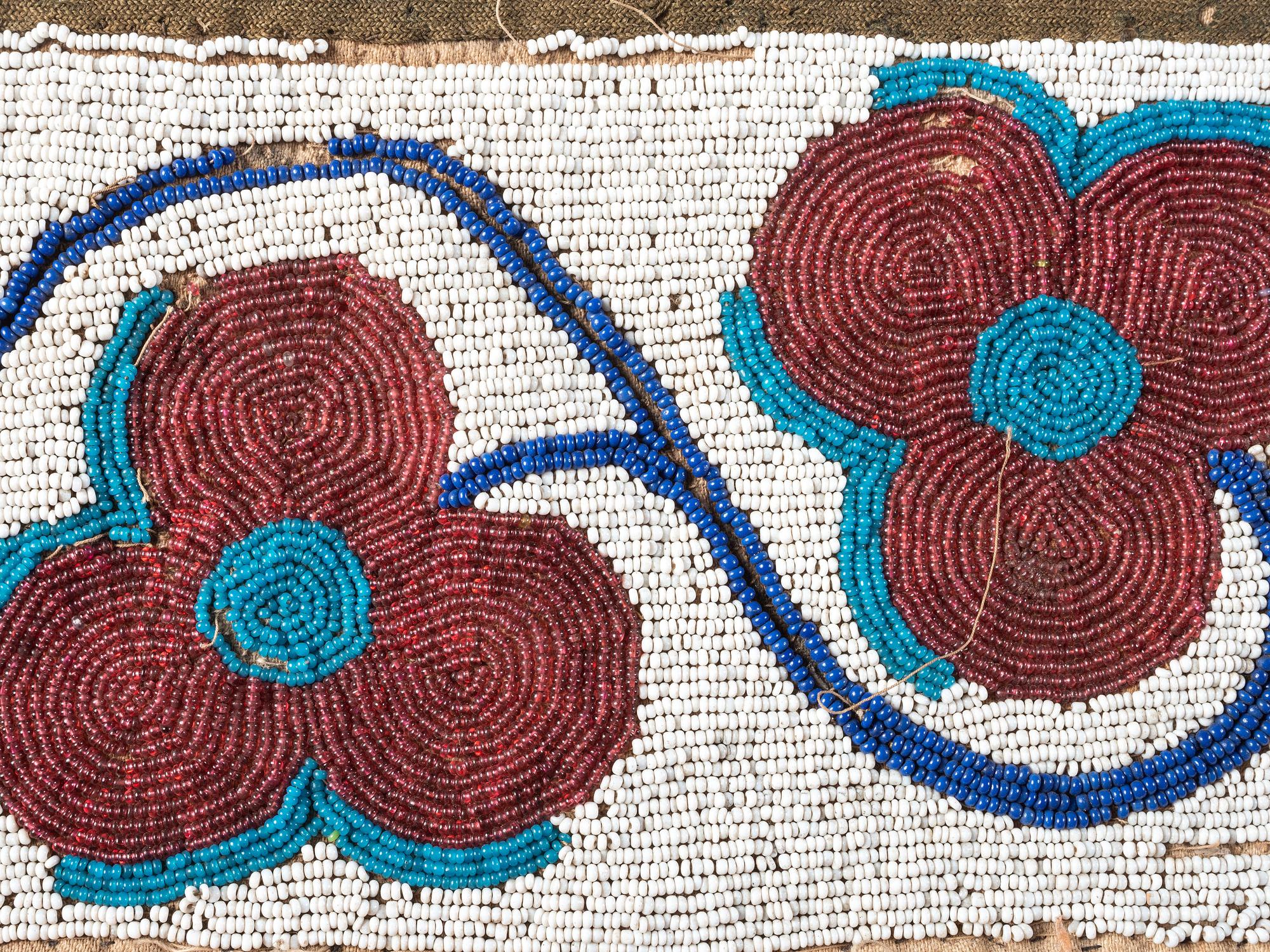 Anishinaabe Beaded Bandolier Bag