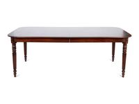 A Regency Style Inlaid Mahogany Dining Table