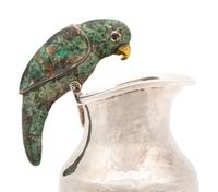 A Pair of Los Castillo Silver Pitchers