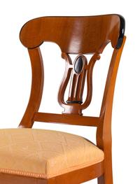 A Pair of Biedermeier Style Side Chairs